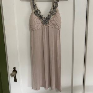 Comfortable mauve dress!